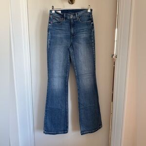 Gap medium wash flare jeans